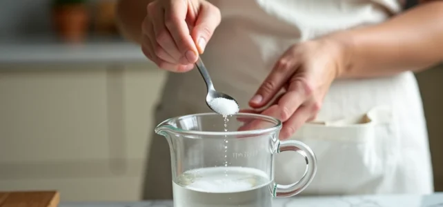 Quelle quantité de sel ajouter à un litre d&rsquo;eau pour une solution parfaite ?